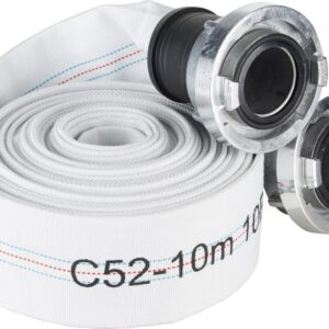 Bauflachschlauch Storz m. C-Kupplung, 52mm 10m