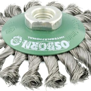 Kegelbürste Rostf. M14 100x0,35mm gezopft Osborn