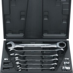 Ratschenschlüssel-Satz 10-tlg. 8-19mm gerade KS