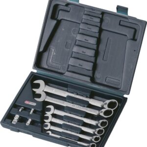 Ratschenschlüssel-Satz 10-tlg. 8-19mm umschlt.KS