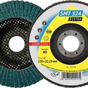 Schleifmopteller SMT 324 115mm K 80 gekr.Klingspor