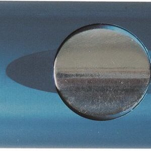 Sicherheitskupplung mit Druckknopf drehbar, blau,NW 7,4mm AG G1/