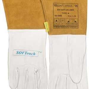 WIG-Hands. Zieg.leder supersoft L 1Paar WELDAS