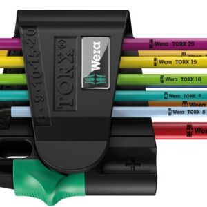 Winkelschraubendr.-Satz 9tlg. Multicolor