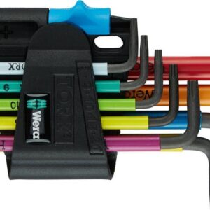 Winkelschraubendr.-Satz 9tlg. Multicolor HF