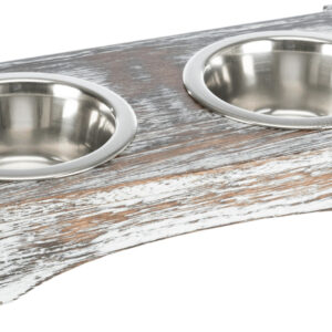 Napf-Set, Holz/Edelstahl