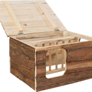 Haus Hilke mit integrierter Heuraufe