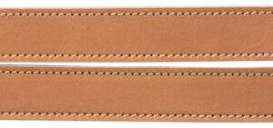 Rustic Fettleder-Verlängerungsleine "Heartbeat"