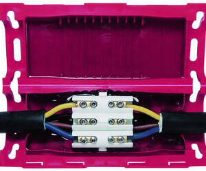 Gel-Muffe EASY 3V 5x1,5 bis 6mm² inkl.Klemme+Kabelbinder