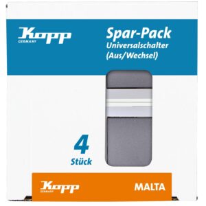 MALTA Universalschalter 4 Stück Packung