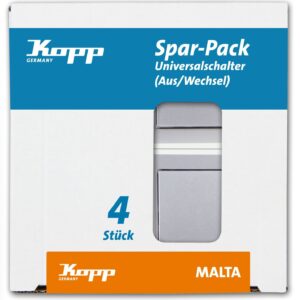 MALTA Universalschalter 4 Stück Packung