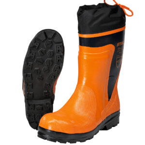 Motorsägen-Gummistiefel FUNCTION orange