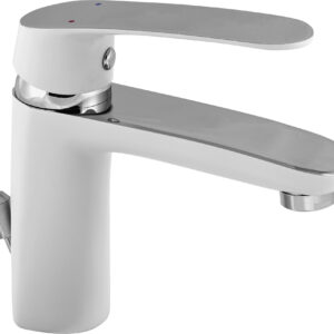 LUCENA Waschtisch-Einhebelmischer weiß