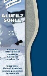 Alu Filz Einlegesohle