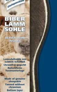 Biber Lamm Sohle