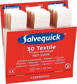 Salvequick Nachfüllpackungen elastische Fingerverbände