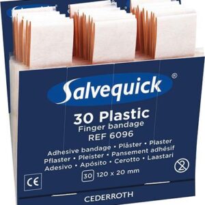 Salvequick Nachfüllpackungen wasserabweisende Fingerverbände