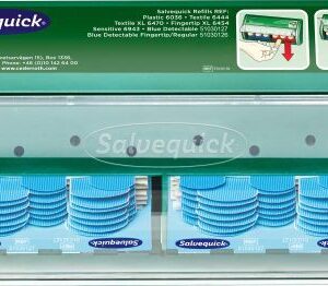 Pflasterspender Salvequick Blue Detectable