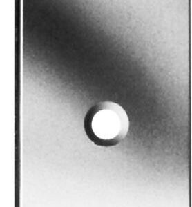 Schliesshaken gekröpft 46x18 mm Edelstahl