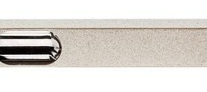 Rohrkantriegel 17x250 silber lackiert