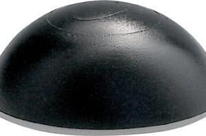 Türpuffer Halbkugel schwarz Ø32mm H:13mm