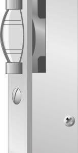 PT-Einst-pendeltürschl, 24kt,DL/DR