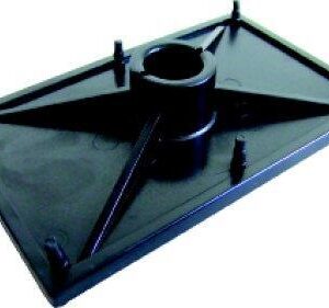 Bodenplatte f.deutsche Stütze/Spanner