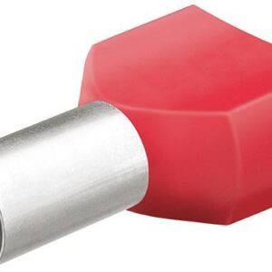 Aderendhülse Twin mit Kragen 12mm 2x1,00mm2 a 50St. KNIPEX