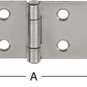 Tischband breit 160x37 mmEdelstahl