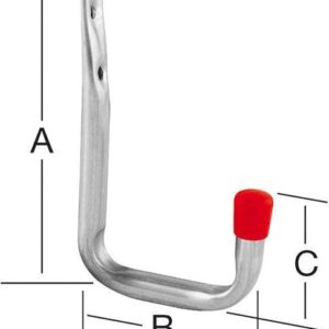 Wandhaken Typ 2 18 X 1 mm Stahlr.