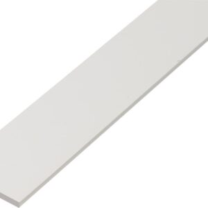 Flachstange KST,weiß,25x2/2m