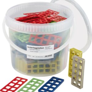 Unterlegplatten Sortiment120mm 110 St. sortiert