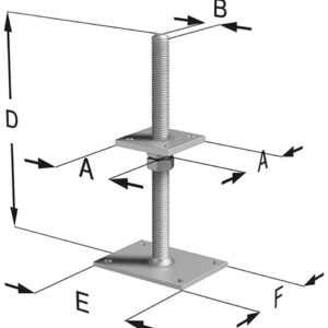 SST Pfostenhalter PT30G