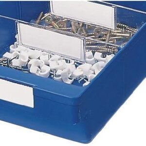 Etikett f. KB 186mm Pack a 8 Stk. weiß