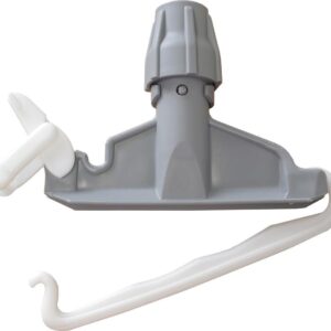 Fransenmopphalter Kunststoff grau