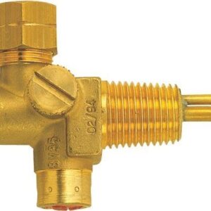 Kleinstflaschenventil Propan G3/8" links mit Überdrucksicherung