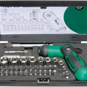 Ratsch.-Schraubendr.-Stz.38tlg. FORTIS