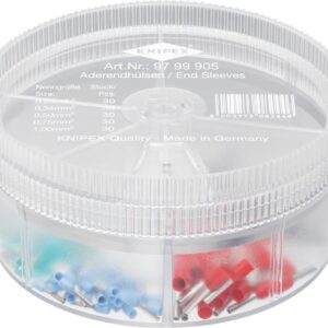 Aderendhülsen-Sortiment 0,25-1qmm KNIPEX