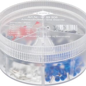 Aderendhülsen-Sortiment 0,5-2,5qmm KNIPEX