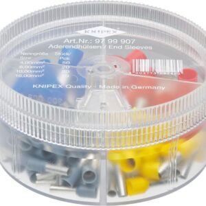 Aderendhülsen-Sortiment 4-16qmm KNIPEX