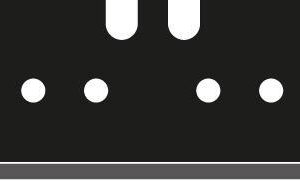 Trapezklinge Black 0,65mmPack a 10 Stück LUTZ BLADES