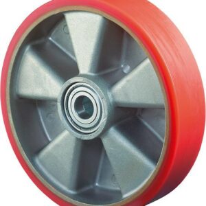 Rad 80/20mm B90.080 Polyure Guss,Radk.Alu,KL Tragkraft 120 Kg