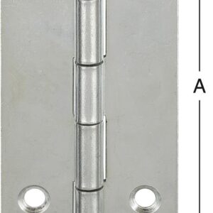 DIN-Scharnier schmal 90X46 verz.