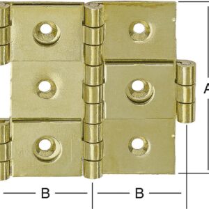 Paraventscharnier 20694 50x25 mm