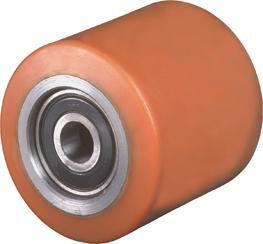 Gabelrolle C40.85.20O,85/95mm,Guss-Poly,Radk.StahlKL,Tragkraft 1