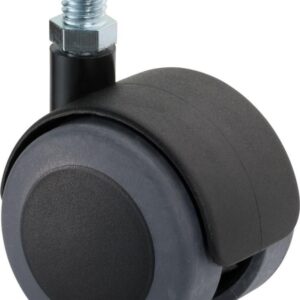 Kst.-Doppelrolle 40mm M8 x16,Gewindestift F76.040.G08