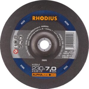 Schruppscheibe KSM 230 x 7,0mm Stahl Rhodius
