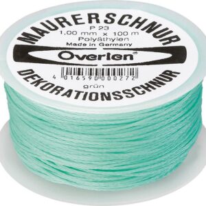 Maurerschnur PE 1,0mm 100m grün Overmann