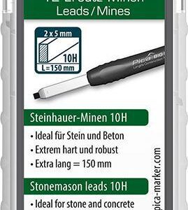 Minen-Set für Zimmermanns-Bleistift BIG Dry Steinhauer Graphit 1