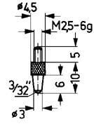 Messeinsatz Stahl Typ 21/ 3,0mm KÄFER